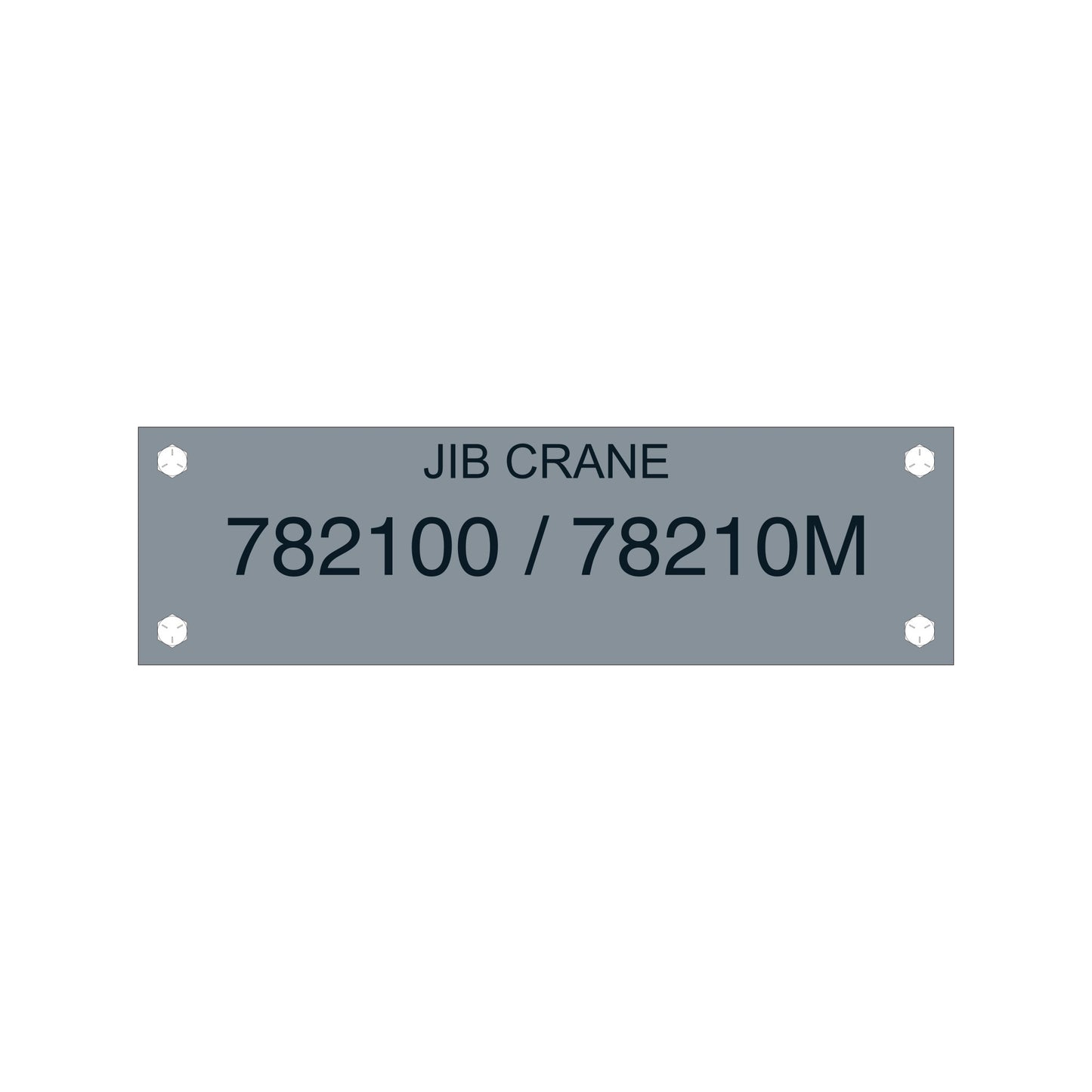 Jib Crane Frp Materials Sign