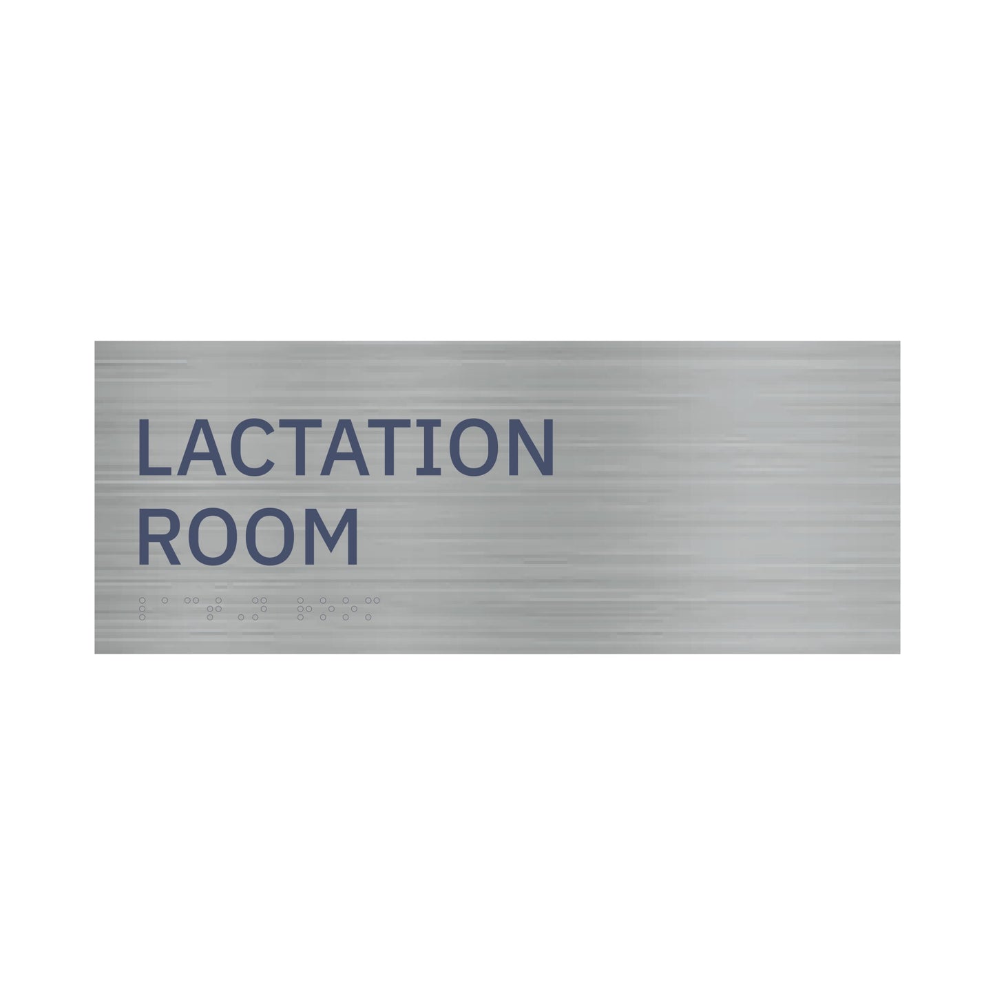 Loctation Room Blue Printed Text Ada Sign