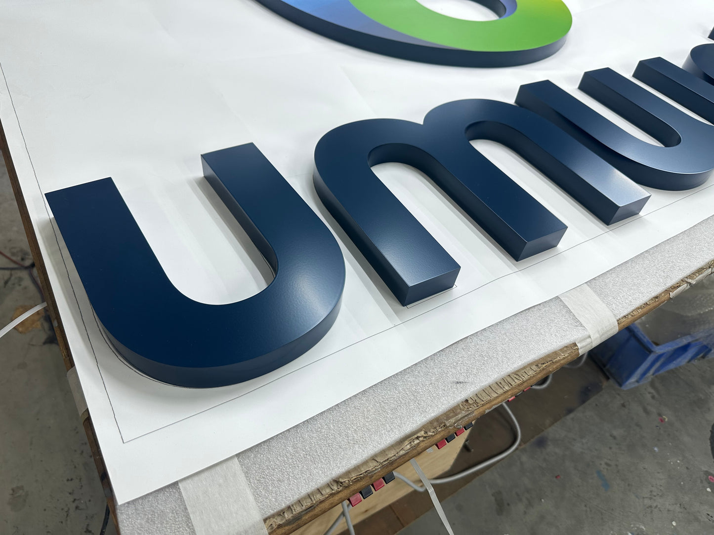 Custom Sign Components Made From Acrylic