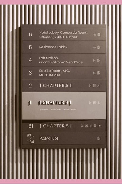elevator directory signs