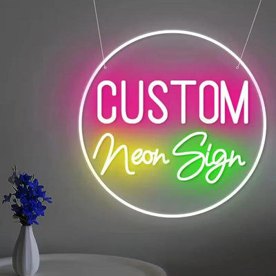 custom neon sign