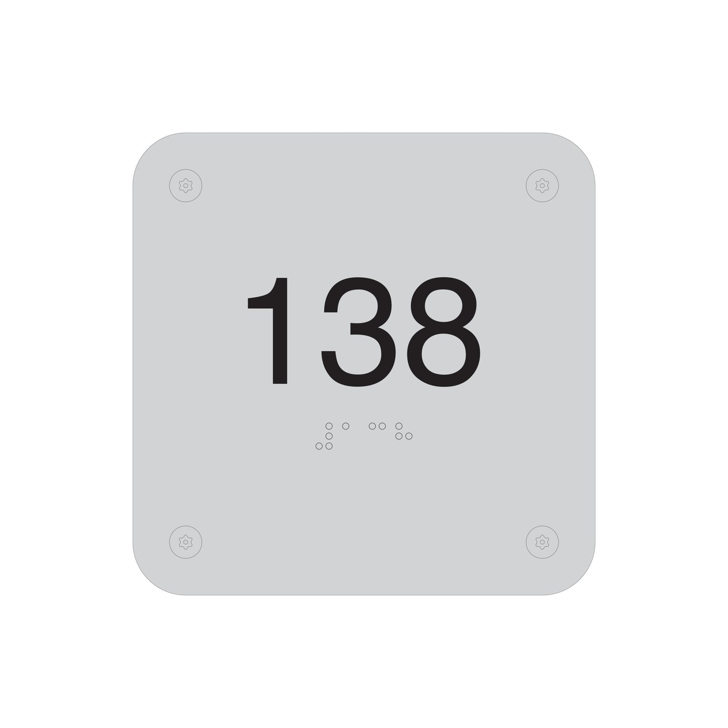 138 Ada Sign Aluminum Cnc Routed Sign