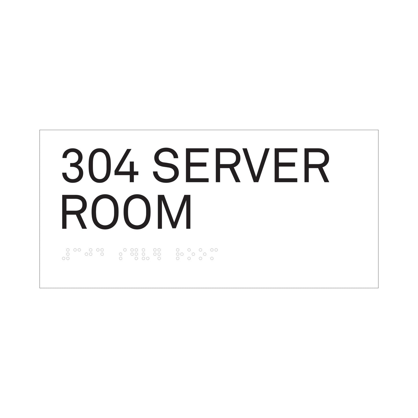 304 Server Room With Ada Room Sign