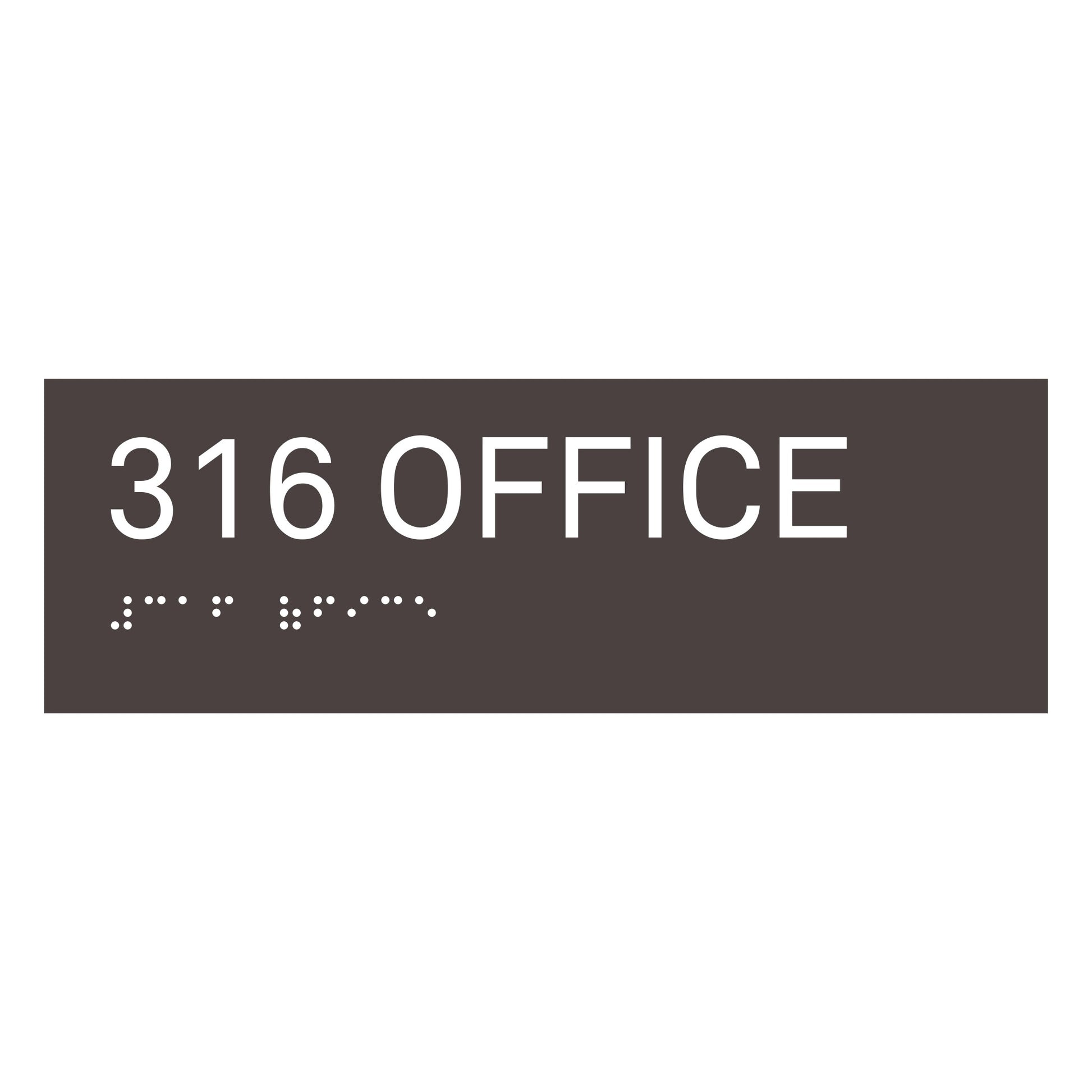 316 Office Ada Sign