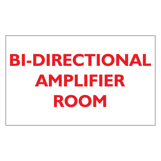Bi Directional Amplifier Room