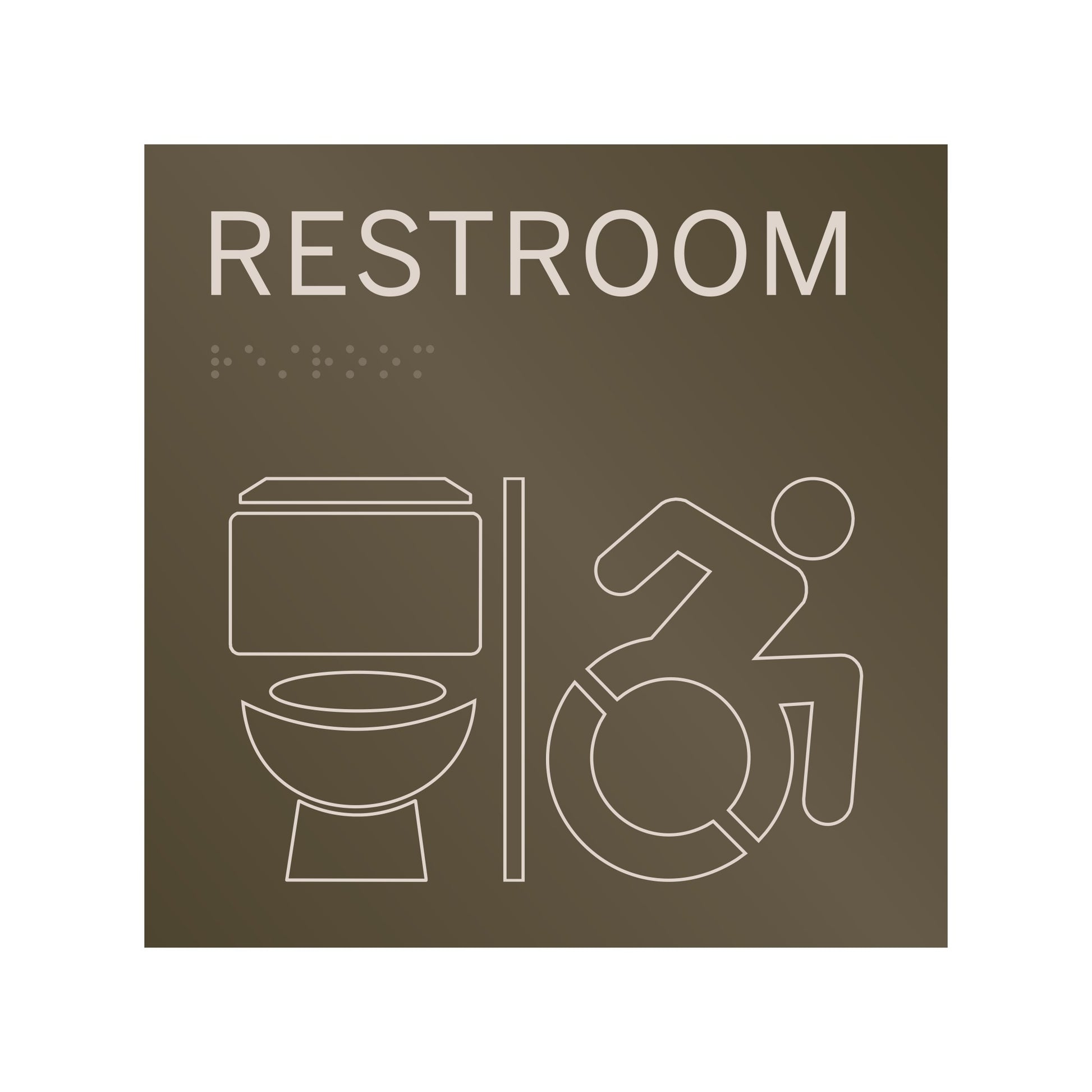 Cnc Routed Graphics Sign Restroom Cnc Routed Acrylic Sign