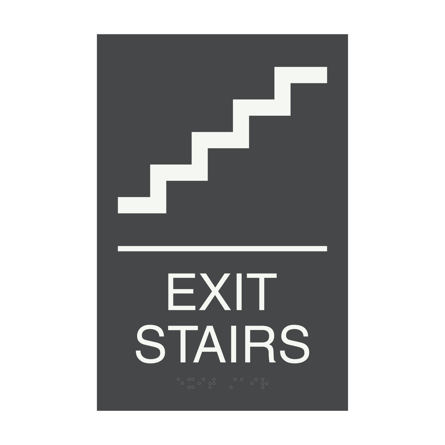 Exit Stairs Ada Sign