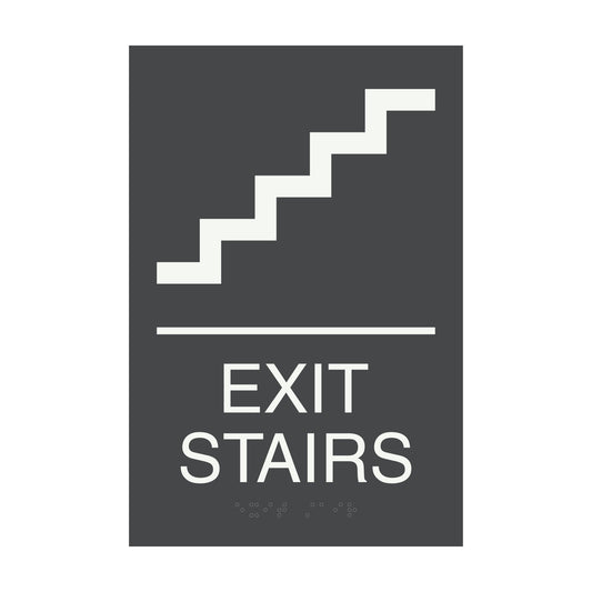 Exit Stairs Ada Sign