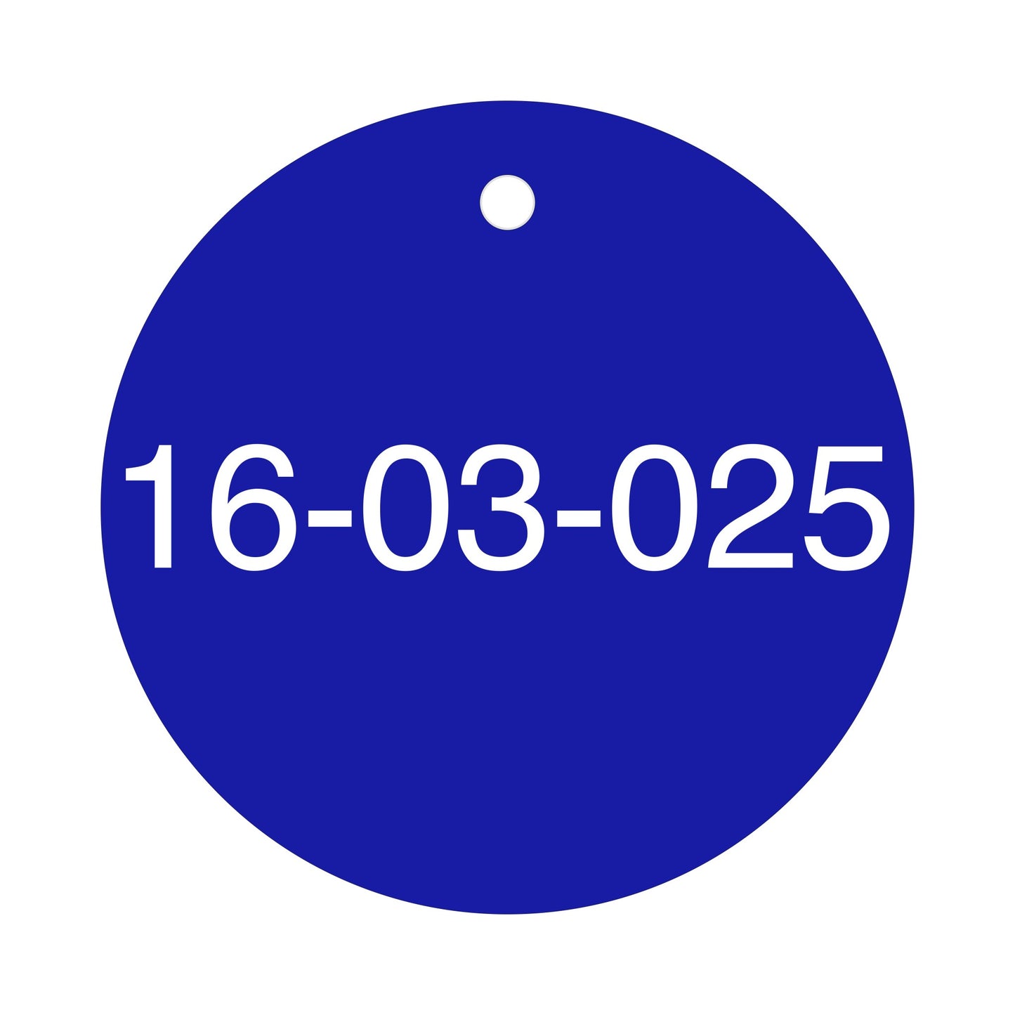 Fpv4 Materials Painted Blue Tag Sign