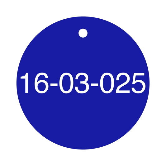Fpv4 Materials Painted Blue Tag Sign