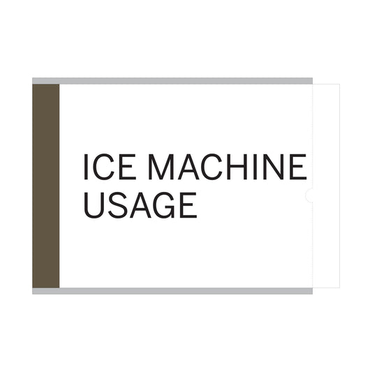 Insertable Paper Acrylic Sign