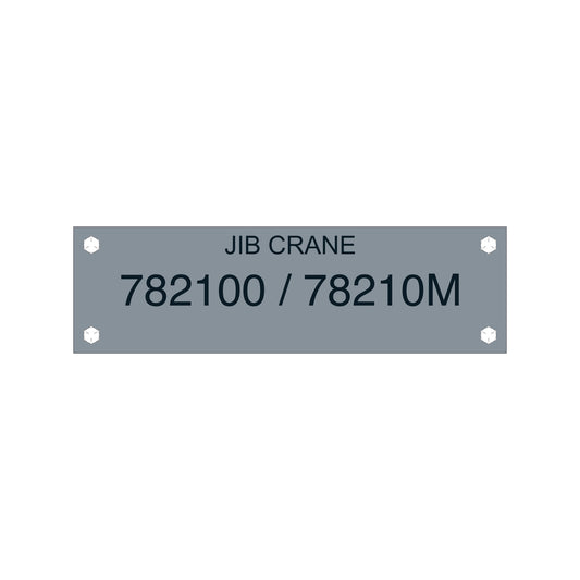 Jib Crane Frp Materials Sign