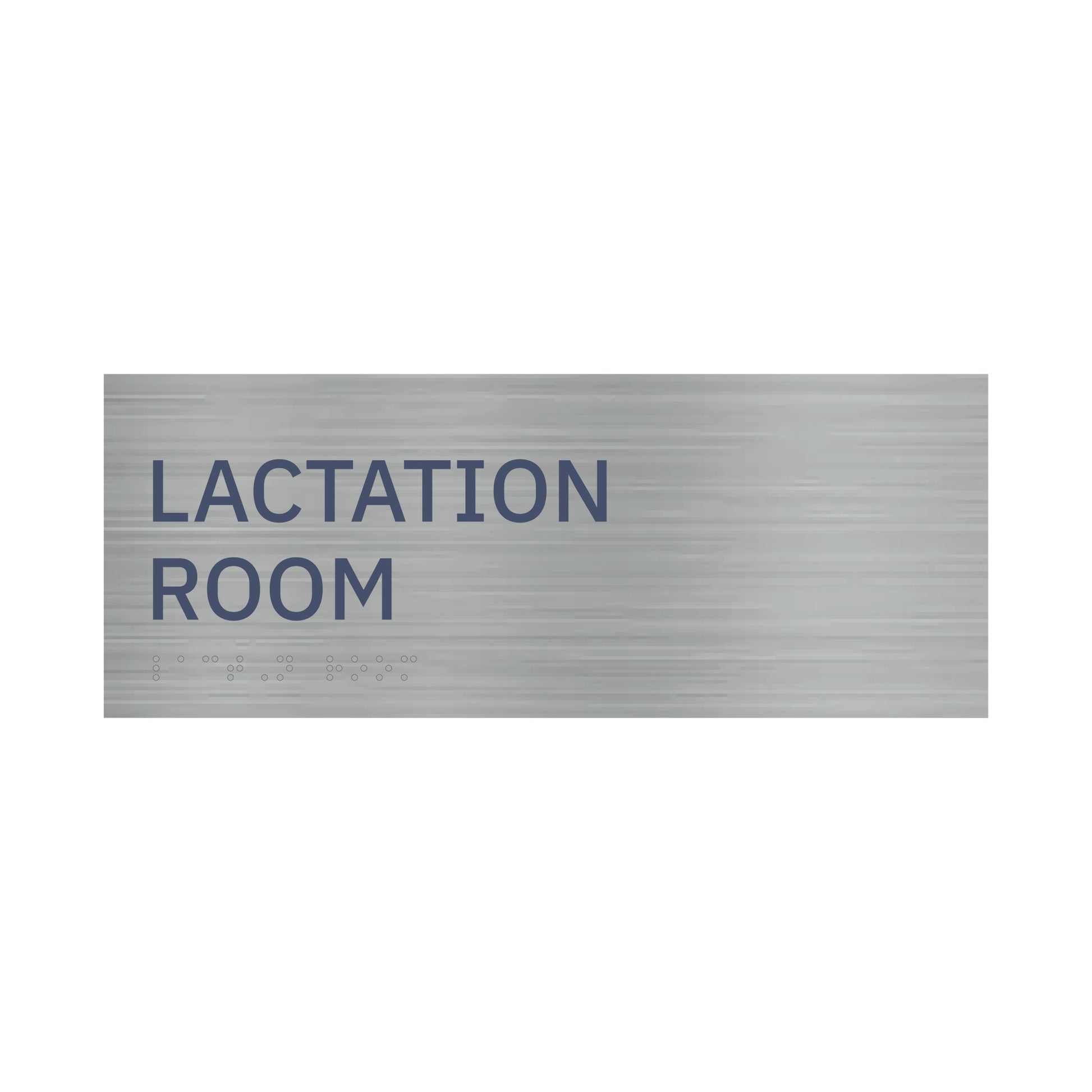 Loctation Room Blue Printed Text Ada Sign