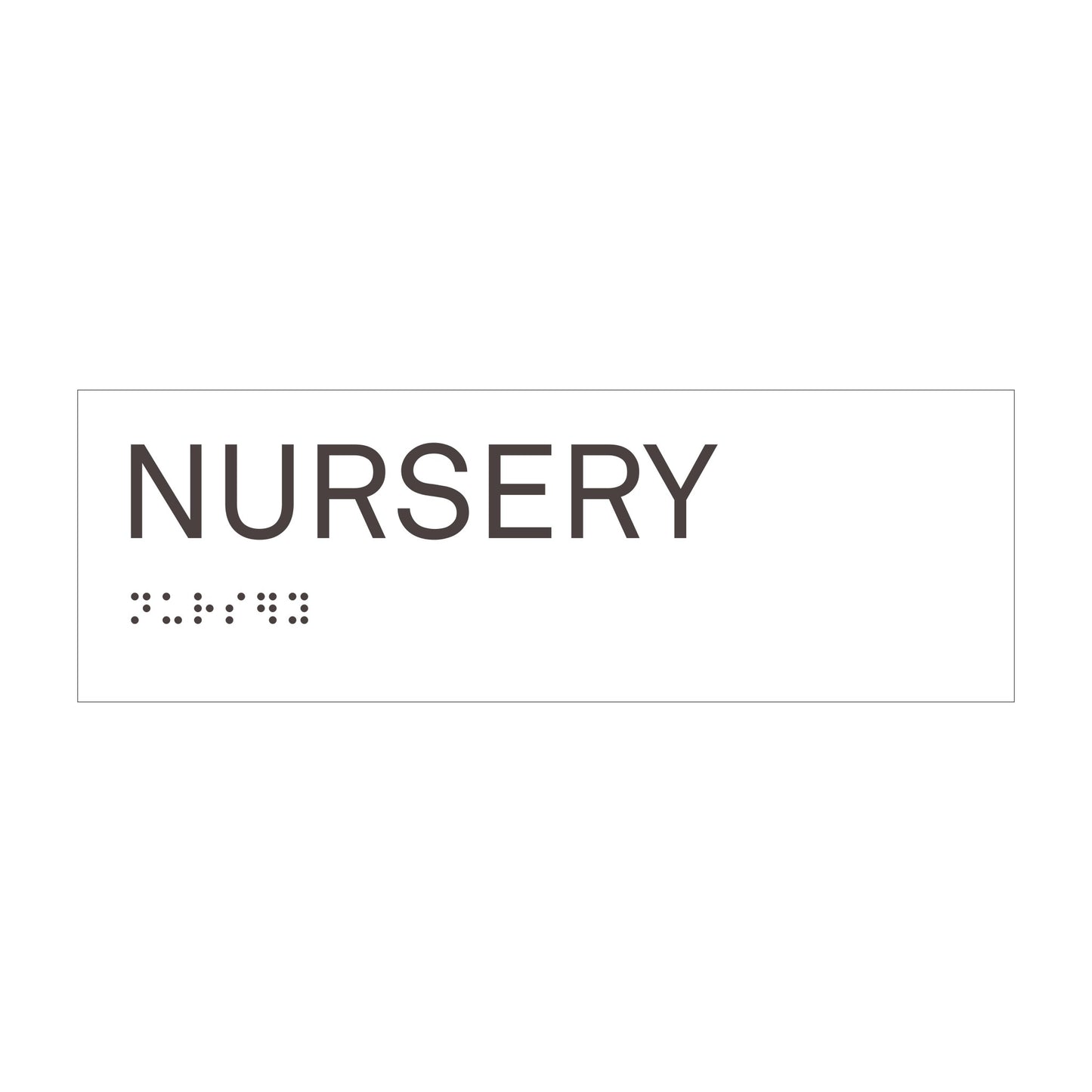 Nursery Ada Sign