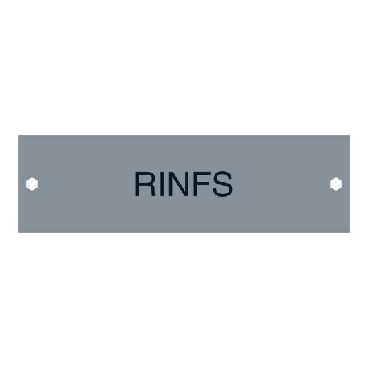 Rinfs Sign Long Resistent