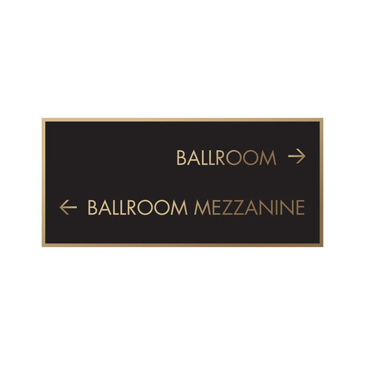 Ballroom Directional Sign
