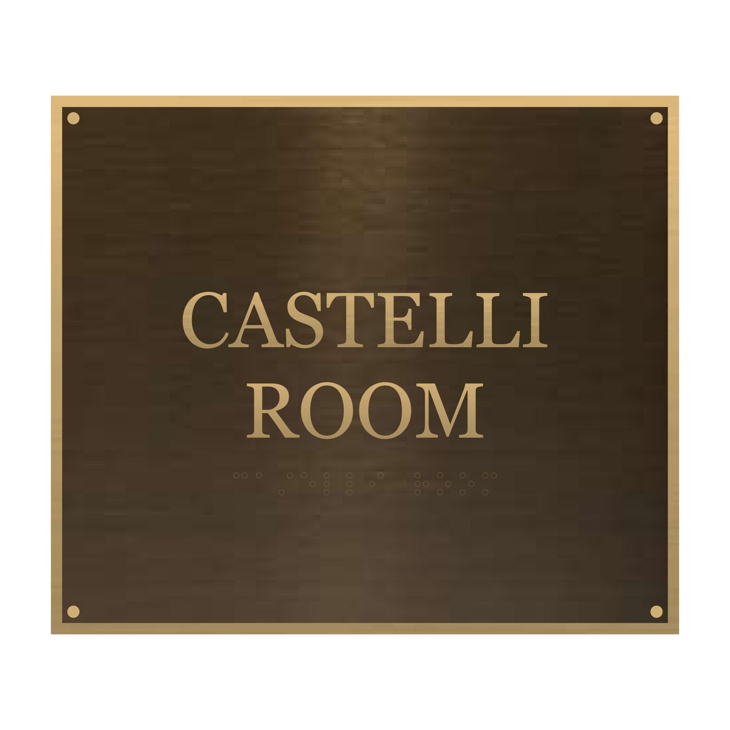 Castelli Room Sign