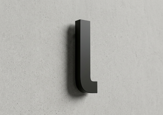 Channel Letter l Arial Black