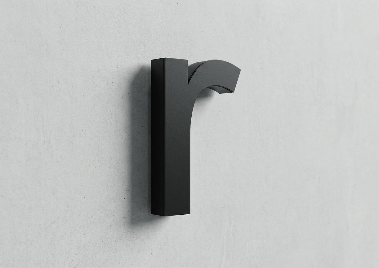 Channel Letter r Arial Black