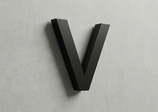 Channel Letter v Gotham Black