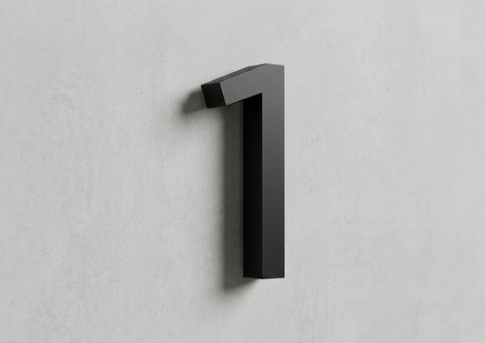 Channel Letter 1 Gotham Black