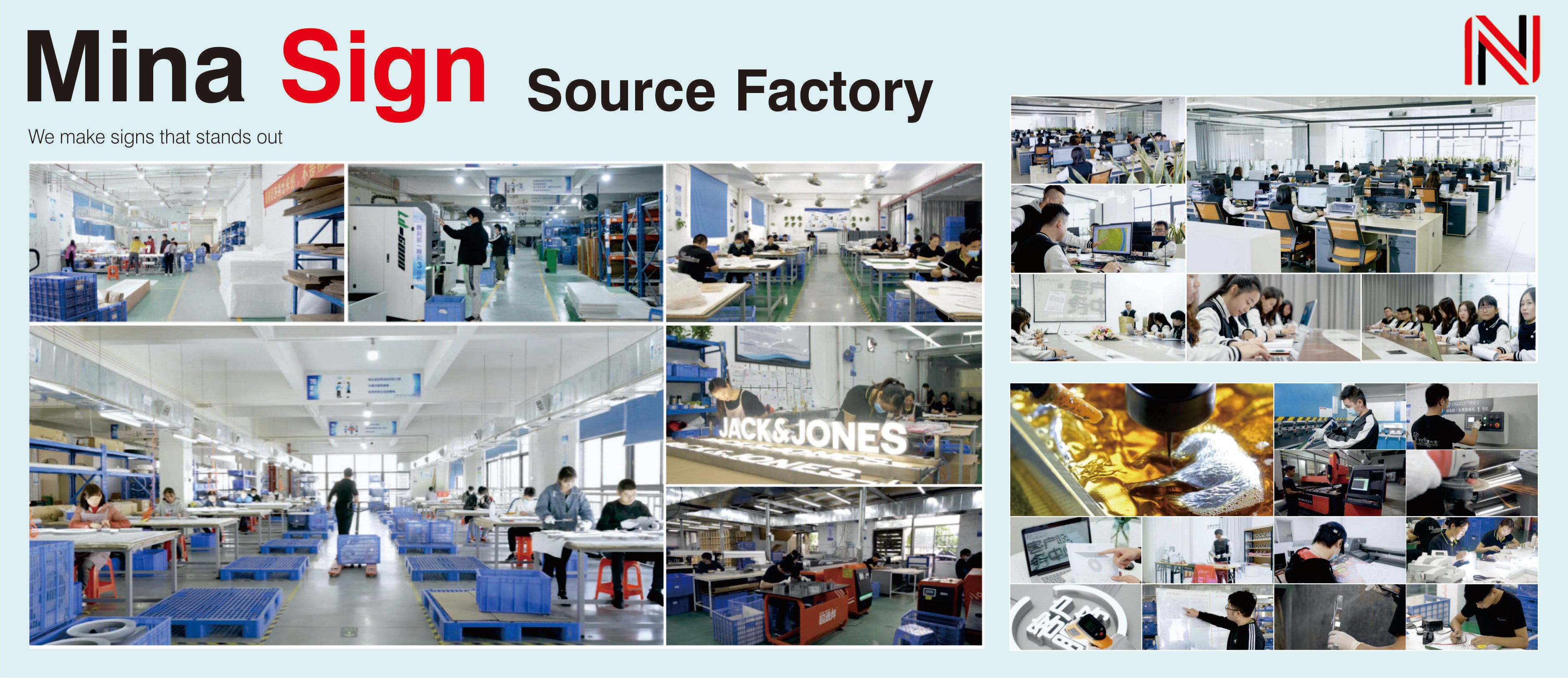 Factory Video – Letter Signs In California