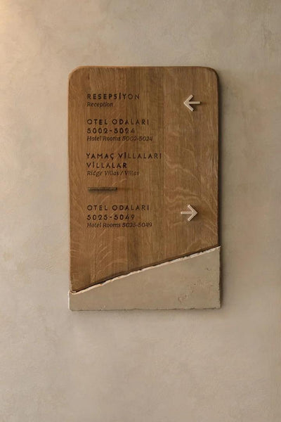 indoor elevator sign